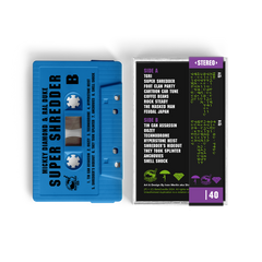 Mickey Diamond x Ral Duke - Super Shredder (Leonardo Blue Cassette Tape With Obi Strip)