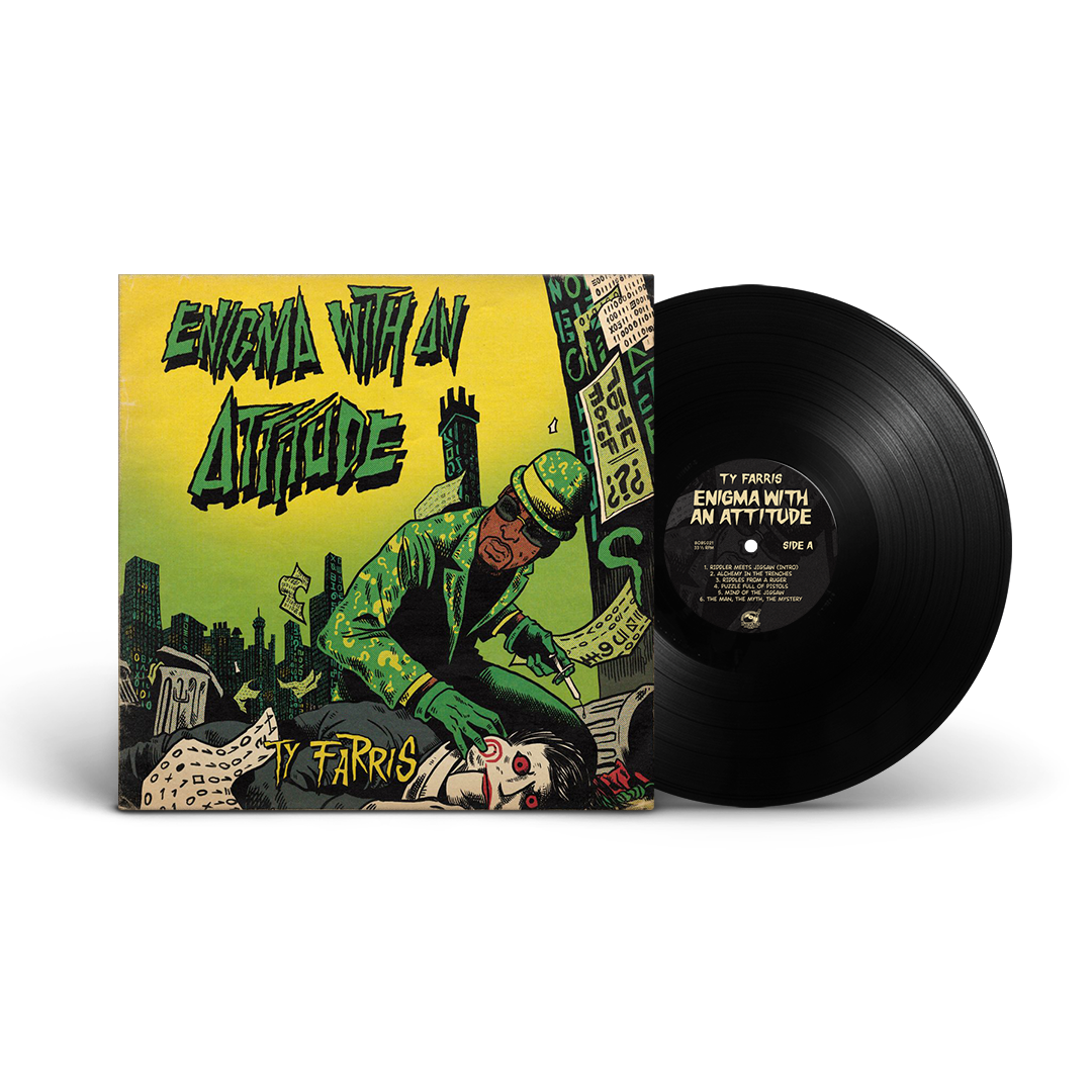 Ty Farris - Enigma With An Attitude (Black Vinyl)