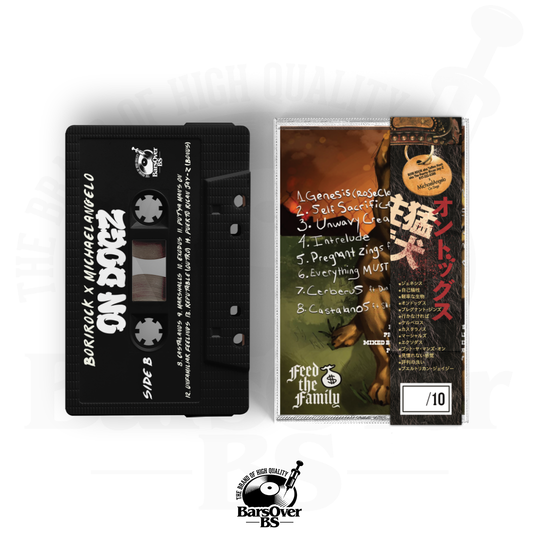 BoriRock x Michaelangelo  - On Dogz (Cassette Tape With Obi Strip) (Alt Cover)