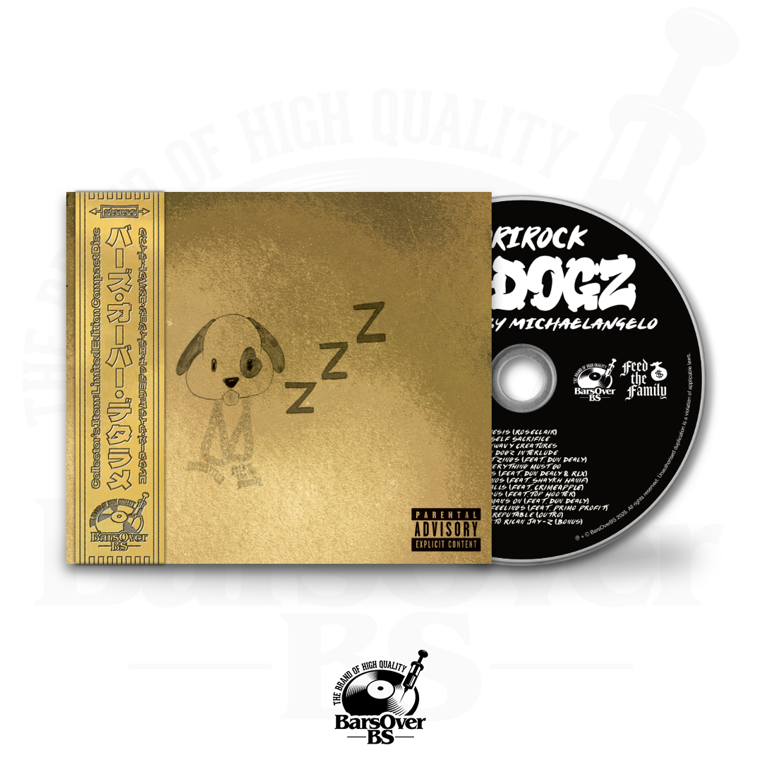 BoriRock x Michaelangelo  - On Dogz (Gold BarsOverBS Digipak CD) (ONLY 10)