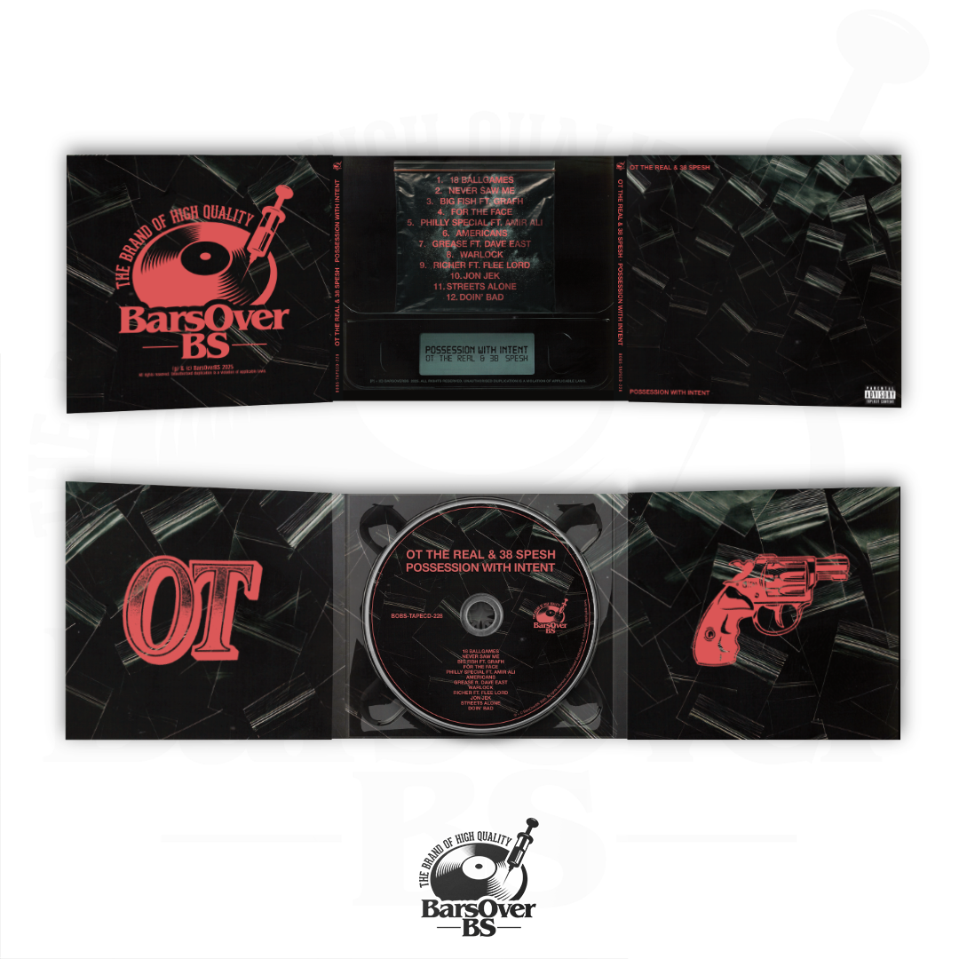 OT The Real x 38 Spesh - Possession With Intent (Digipak CD OT The Real x 38 Spesh - Possession With Intent (Digipak CD