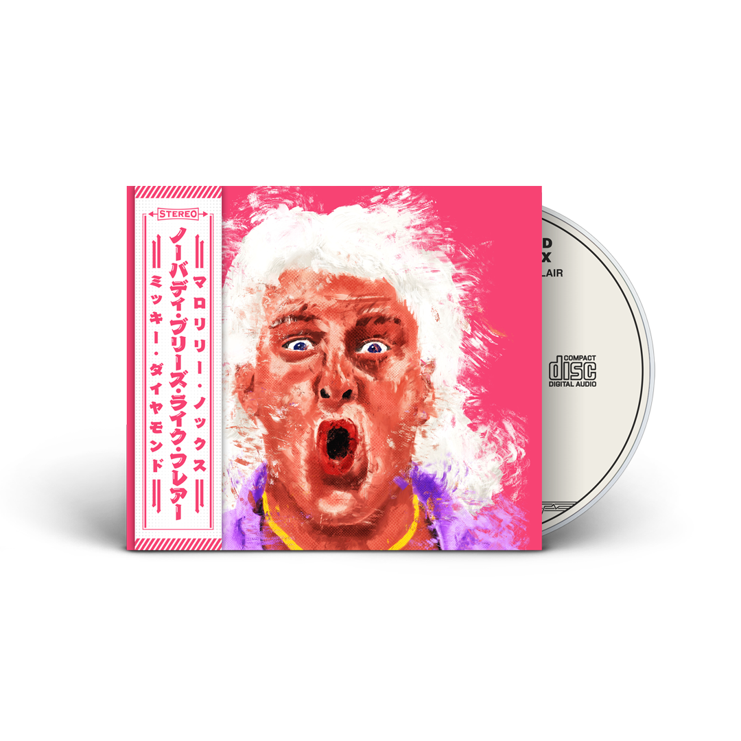 Mickey Diamond x Mallori Knox - Nobody Bleeds Like Flair (6 Page Digipak CD) (Brick Flair Edition) (Glass Mastered CD's)