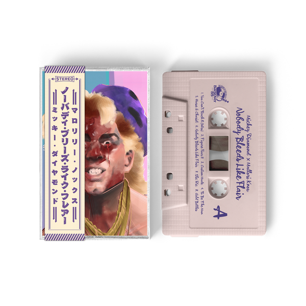 Mickey Diamond x Mallori Knox - Nobody Bleeds Like Flair (Cassette Tape With Obi Strip) (16x Edition) (Bonus Instrumentals Included)