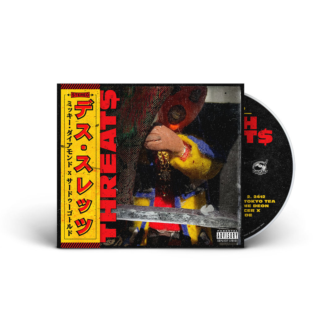 Mickey Diamond - Death Threats (Digipak CD With Obi Strip) (Glass Mastered)(1st 20 Orders Get Free Trading Card)