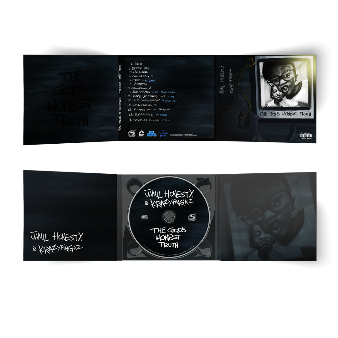 Jamil Honesty x KrazyFingaz - The Gods Honest Truth (Digipak With Obi Strip)