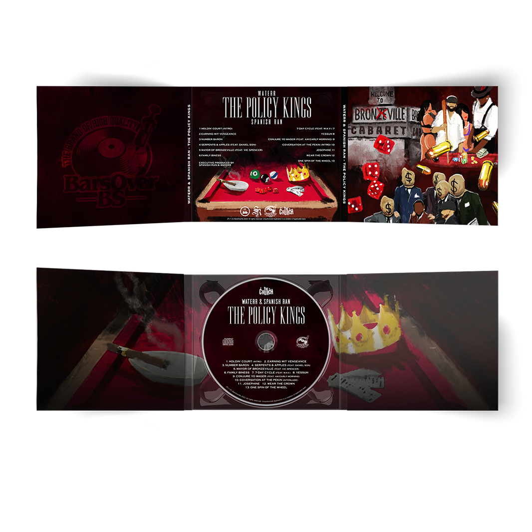 Waterr x Spanish Ran – The Policy Kings WateRR x Spanish Ran - The Policy Kings (Digipak CD With Obi Strip