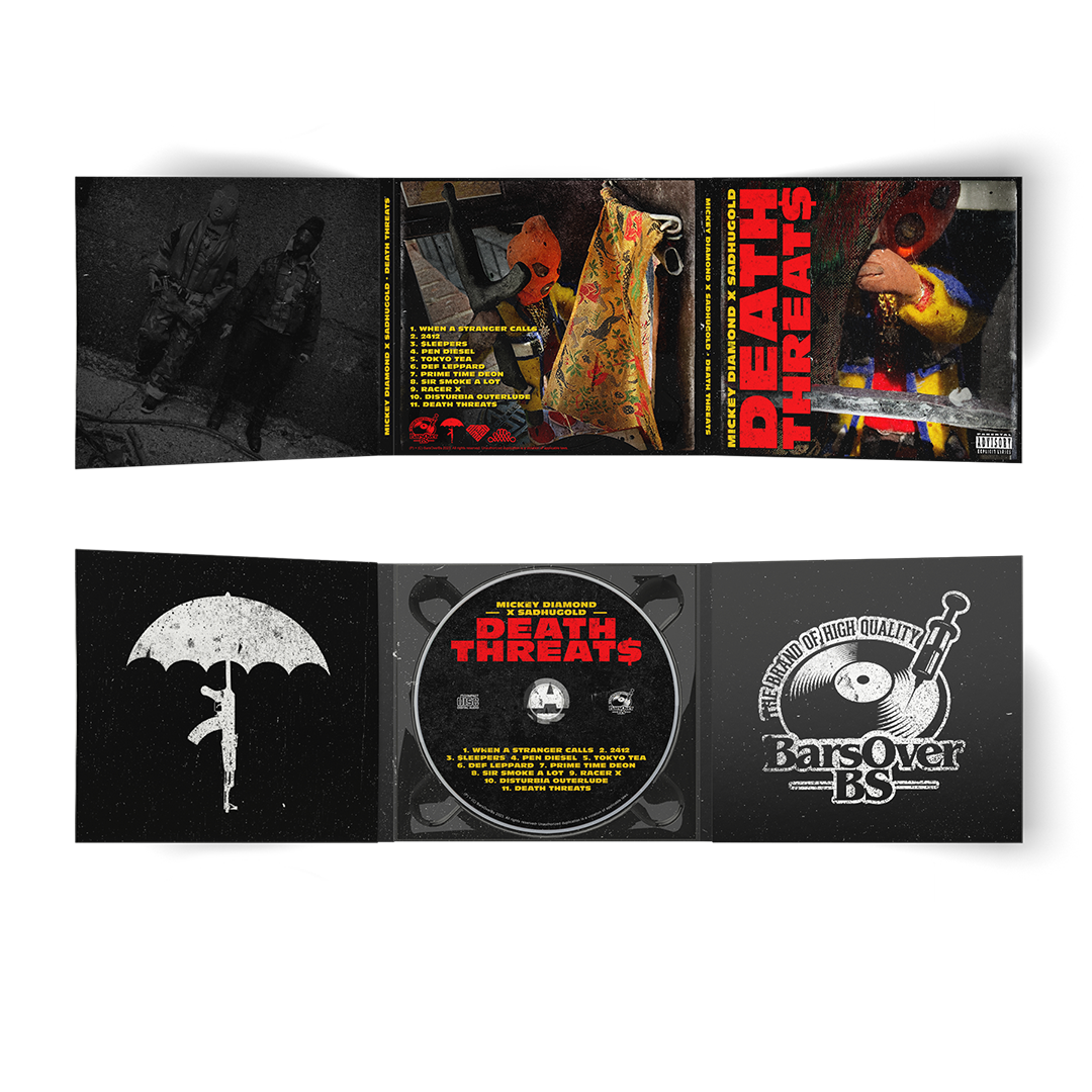 Mickey Diamond - Death Threats (Digipak CD With Obi Strip) (Glass Mastered)(1st 20 Orders Get Free Trading Card)