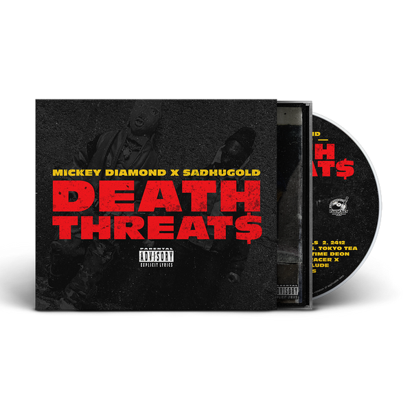 Mickey Diamond - Death Threats (Jewel Case CD With O-CARD)(Glass Mastered)
