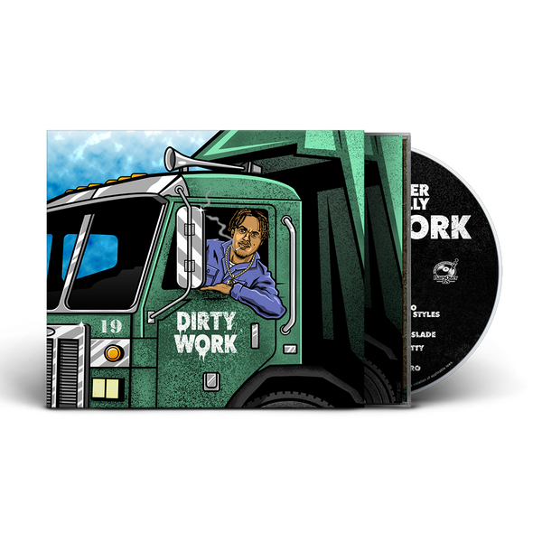 Pro Dillinger x Wino Willy - Dirty Work (Jewel Case CD With O-Card) (1ST 30 Orders Come With Collectors Card)