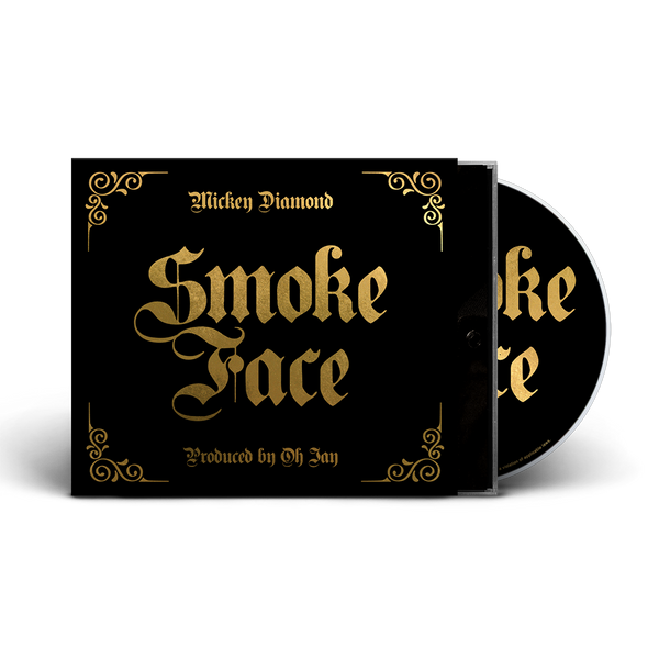 Mickey Diamond x Oh Jay - Smoke Face (Jewel Case With O-Card) (Glass Mastered)