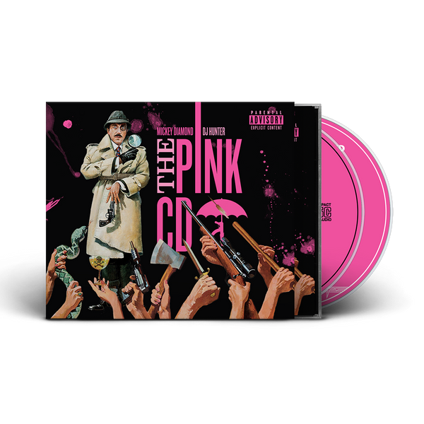 Mickey Diamond x Dj Hunter - The Pink Mixtape CD (Double Disc Jewel Case Sober Edition)