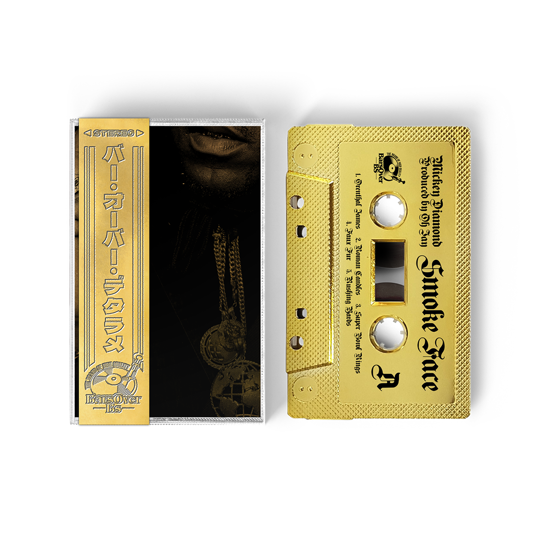 Mickey Diamond x Oh Jay - Smoke Face (Gold BarsOverBS With Obi Strip) (ONE PER CUSTOMER)