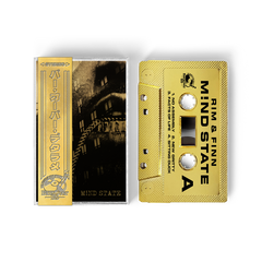 Rim x Finn - M!nd State (BarsOverBS GOLD Cassette Tape With Obi Strip) (ONE PER CUSTOMER)