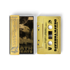 Mickey Diamond - Death Threats (GOLD BarsOverBS Tape)(ONE PER CUSTOMER)(1st 20 Orders Get Free Trading Card)