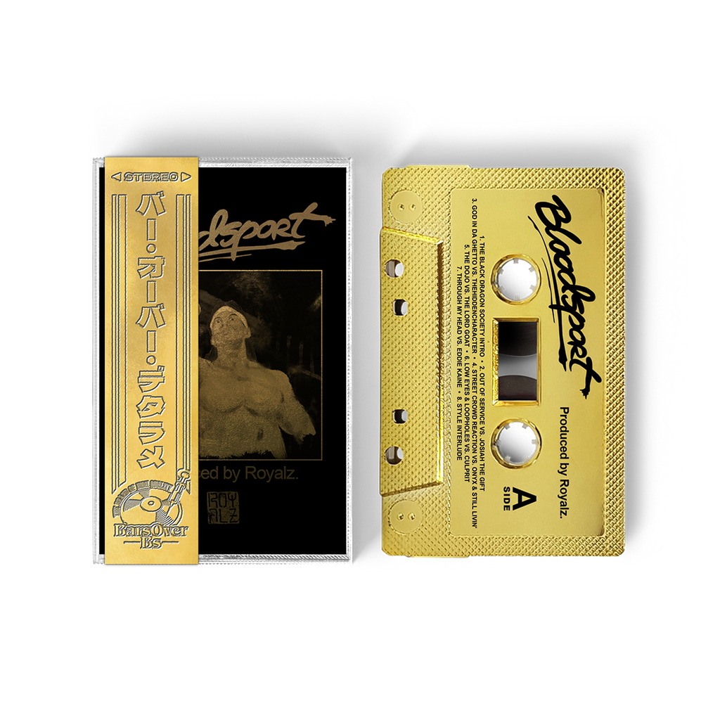 Royalz - Bloodsport (BarsOverBS GOLD Cassette Tape With Obi