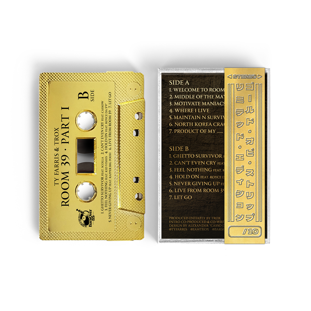 Ty Farris x Trox - Room 39 1 (Retro Gold Tape) (ONE PER PERSON)
