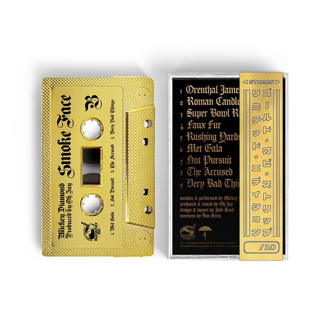 Mickey Diamond x Oh Jay - Smoke Face (Gold BarsOverBS With Obi Strip) (ONE PER CUSTOMER)