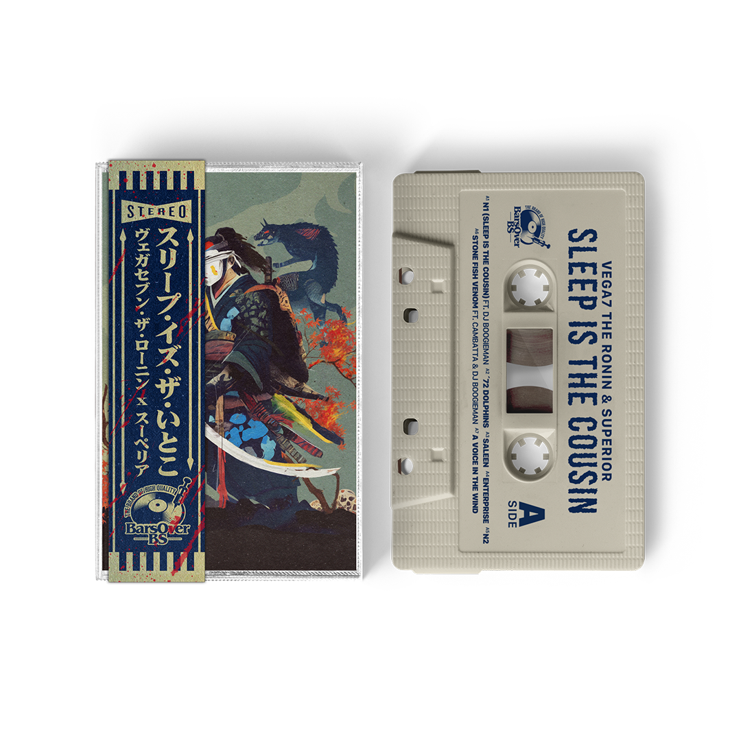 Vega7 The Ronin x Superior - Sleep Is The Cousin (Cassette Tape With Obi Strip)