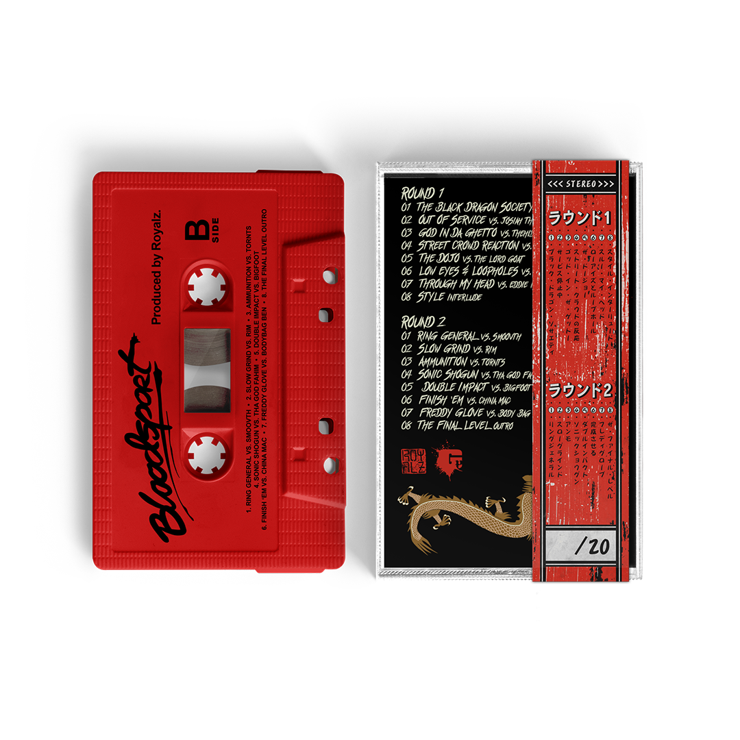 Royalz - Bloodsport (Cassette Tape With Obi Strip)