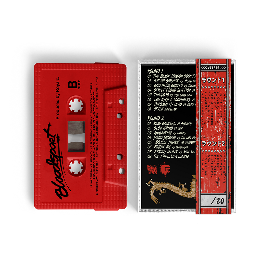 Royalz - Bloodsport (Cassette Tape With Obi Strip) – BarsOverBS