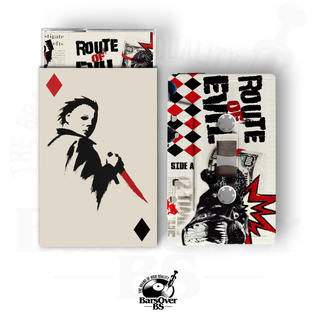 Codenine x Vinyl Villain - Route Of Evil (Scary Variant) (O-Card With Cassette Tape) (ONE PER PERSON) (READ DESCRIPTION) (10 MIN ONLY)