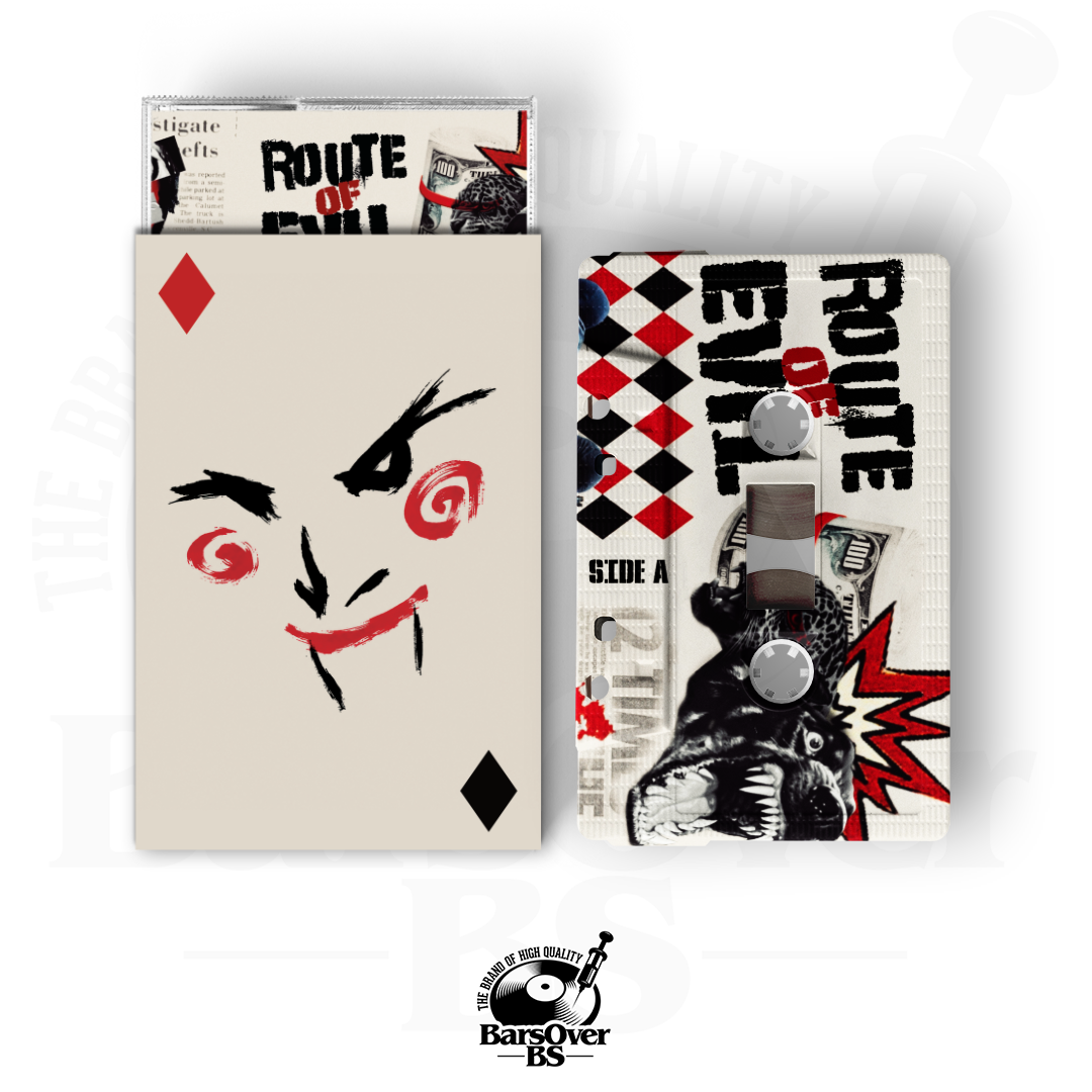 Codenine x Vinyl Villain - Route Of Evil (Scary Variant) (O-Card With Cassette Tape) (ONE PER PERSON) (READ DESCRIPTION) (10 MIN ONLY)