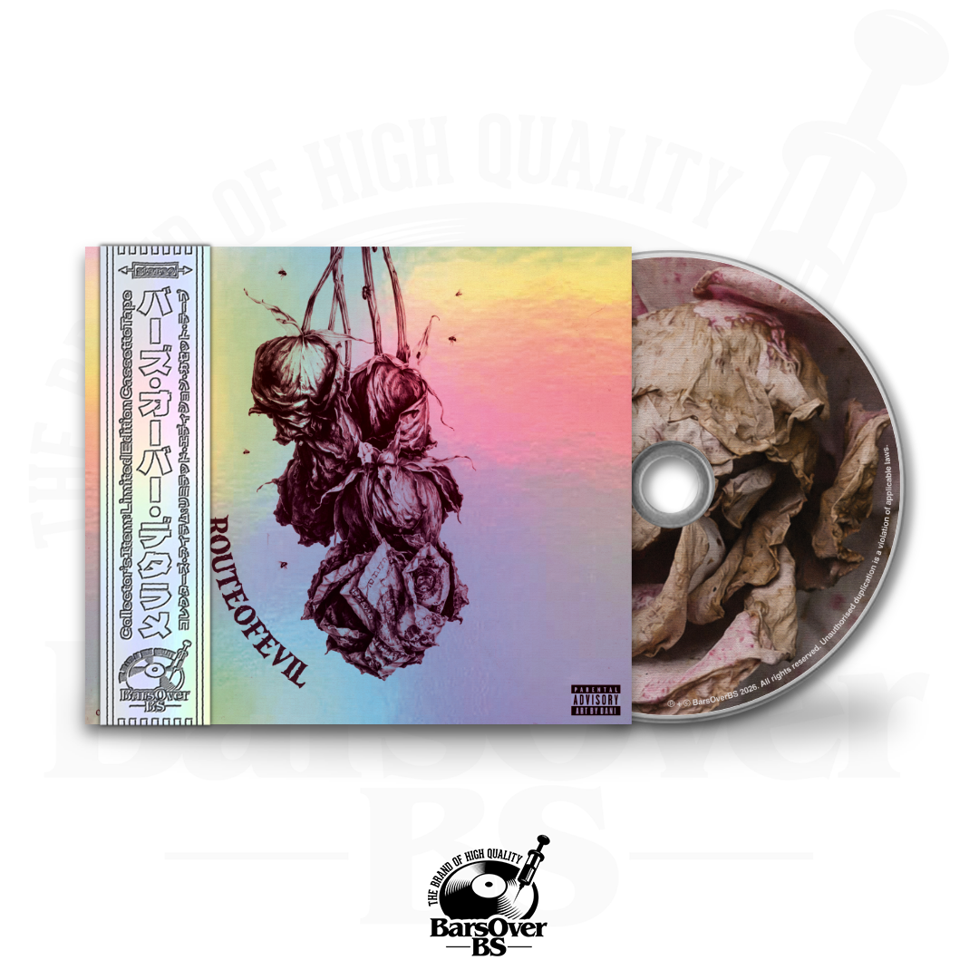 Codenine x Vinyl Villain - Route Of Evil (Main Cover) (BarsOverBS Holographic Digipak CD) (ONE PER PERSON)