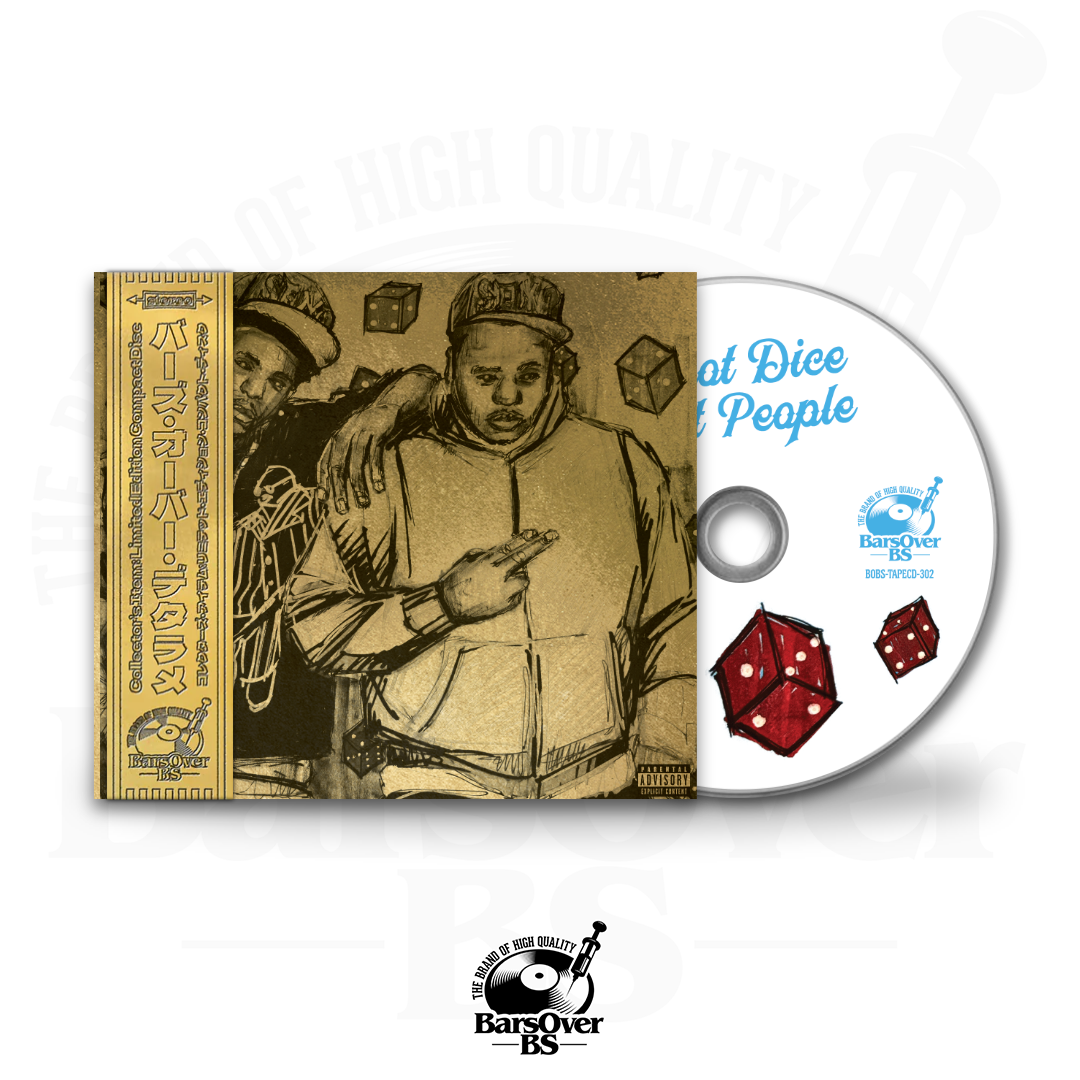 4Five6 Nice x DeevoDaGenius - Shoot Dice Not People (Main Cover) (BarsOverBS Holographic Digipak CD) (ONLY 5) (ONE PER PERSON)