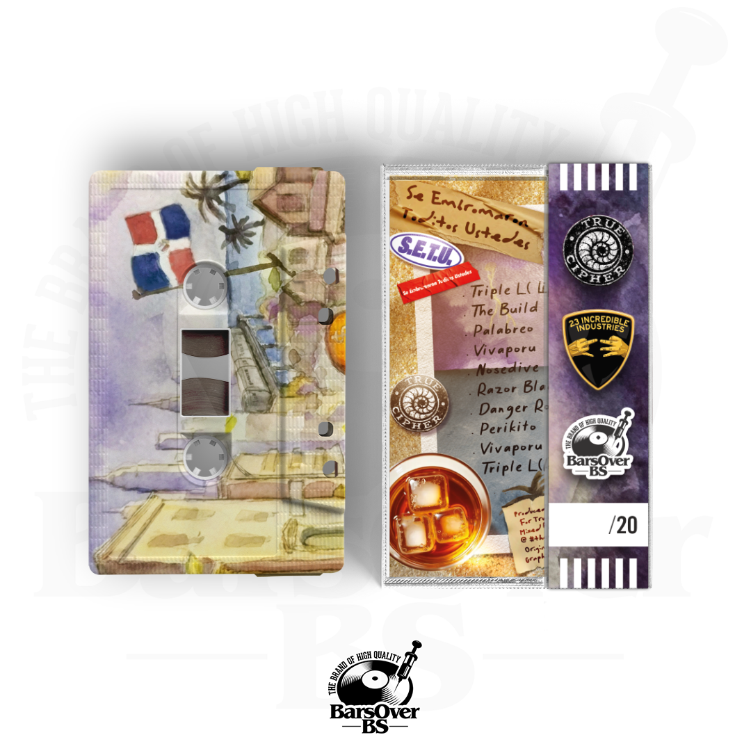 Estee Nack x True Cipher - S.E.T.U. (Main Cover) (Cassette Tape With Obi Strip)