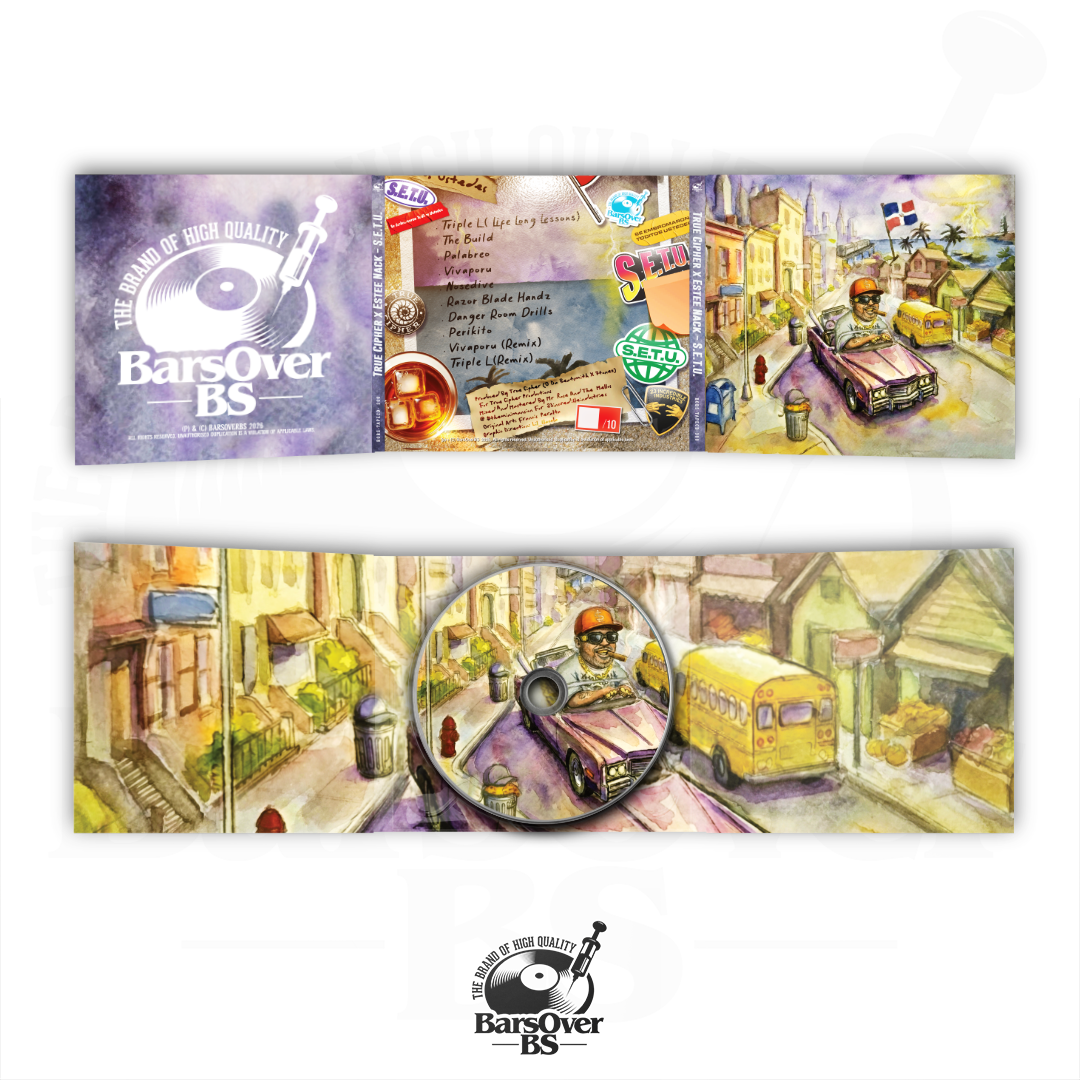 Estee Nack x True Cipher - S.E.T.U. (Main Cover) (Digipak CD With Obi Strip) (Glass Mastered)