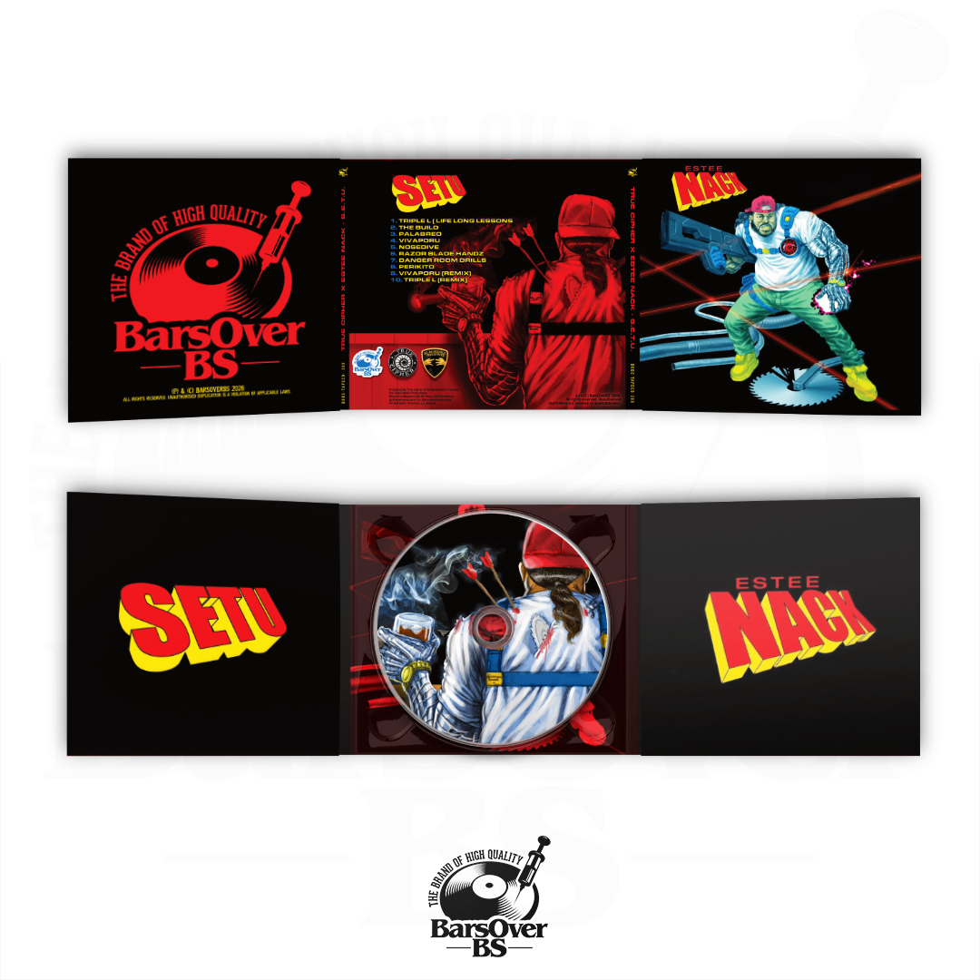 Estee Nack x True Cipher - S.E.T.U. (Alternate Cover) (Digipak CD With Obi Strip) (Glass Mastered)