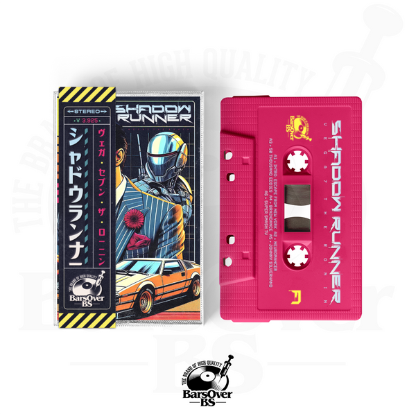 Vega7 The Ronin - Shadow Runner (Cassette Tape With Obi Strip)