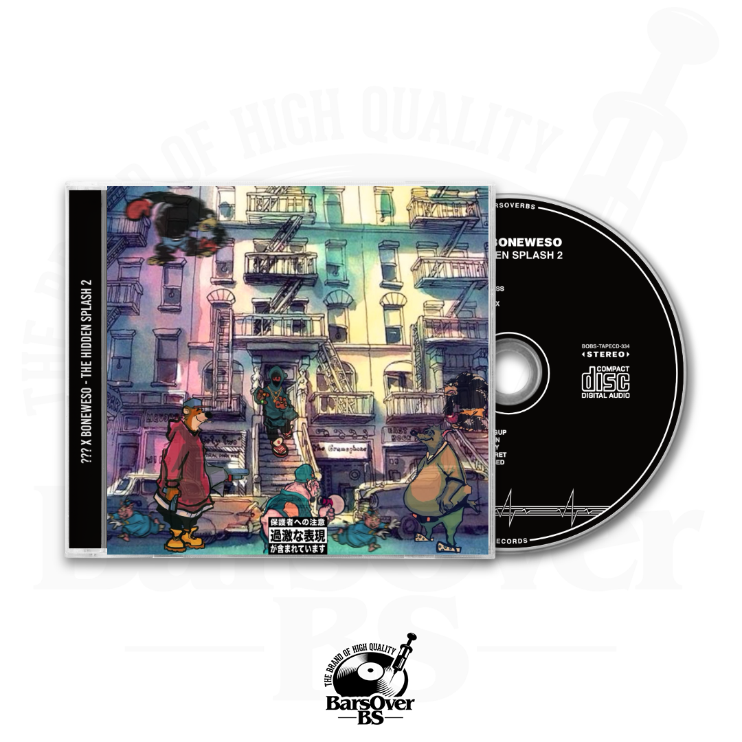 The Hidden Character x Boneweso - The Hidden Splash 2 (Main Cover) (Jewel Case CD) (Chase The Chase CD's)