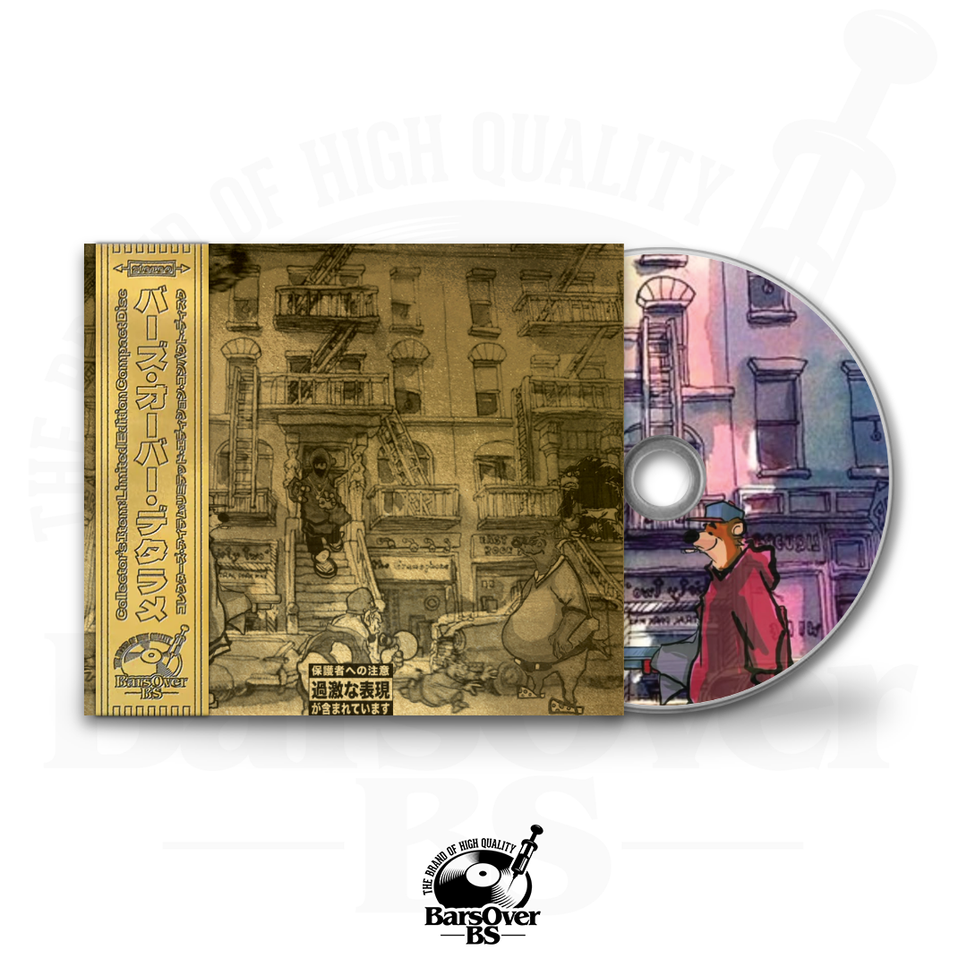 The Hidden Character x Boneweso - The Hidden Splash 2 (Main Cover) (BarsOverBS Gold Digipak CD) (ONE PER PERSON) (Chase The Chase CDs)