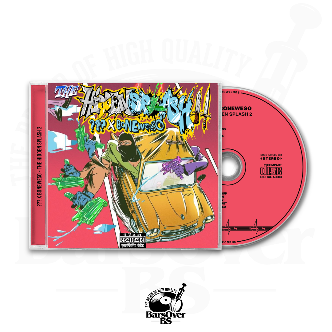 The Hidden Character x Boneweso - The Hidden Splash 2 (Alternate Cover) (Jewel Case CD) (Chase The Chase CD's)