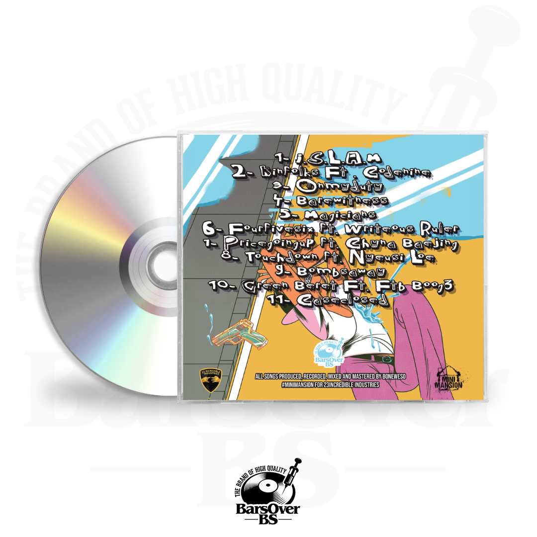 The Hidden Character x Boneweso - The Hidden Splash 2 (Alternate Cover) (Jewel Case CD) (Chase The Chase CD's)