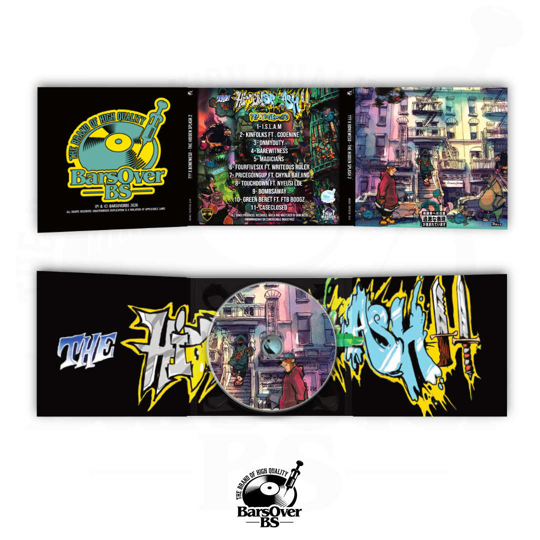 The Hidden Character x Boneweso - The Hidden Splash 2 (Main Cover) (Digipak CD With Obi Strip) (Chase The Chase CD's)