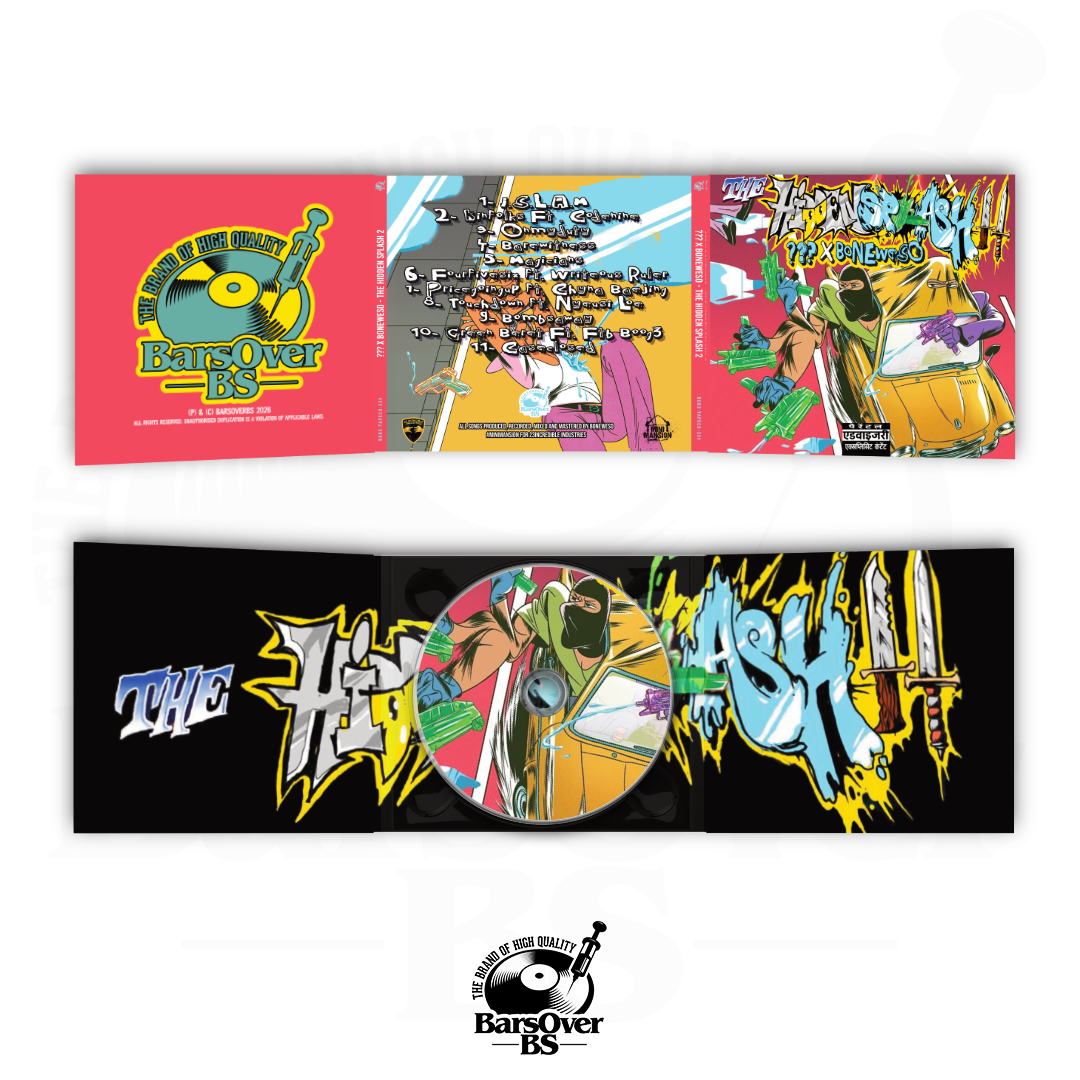 The Hidden Character x Boneweso - The Hidden Splash 2 (Alternate Cover) (Digipak CD With Obi Strip) (Chase The Chase CD's)