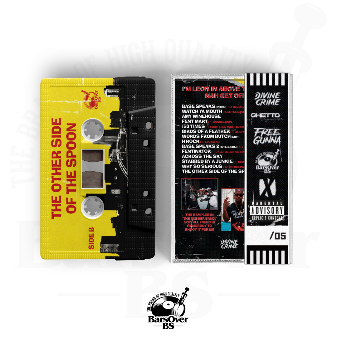 Flames Dot Mailk x Clypto x Divine Crime - The Other Side Of The Spoon (Alternate Cover) (Cassette Tape With Obi Strip) (ONLY 5) (ONE PER PERSON)