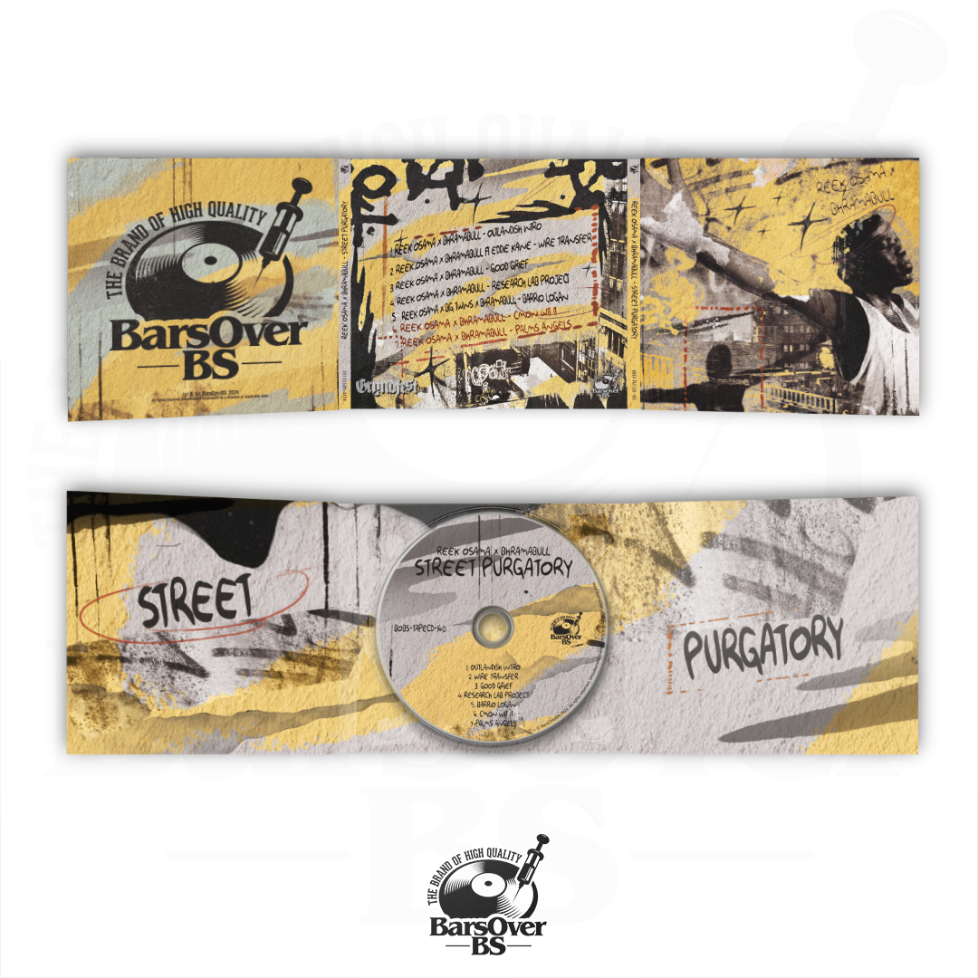 Reek Osama x BhramaBull - Street Purgatory (Digipak CD With Obi Strip) (2 Exclusive Bonus Track + Instrumentals)