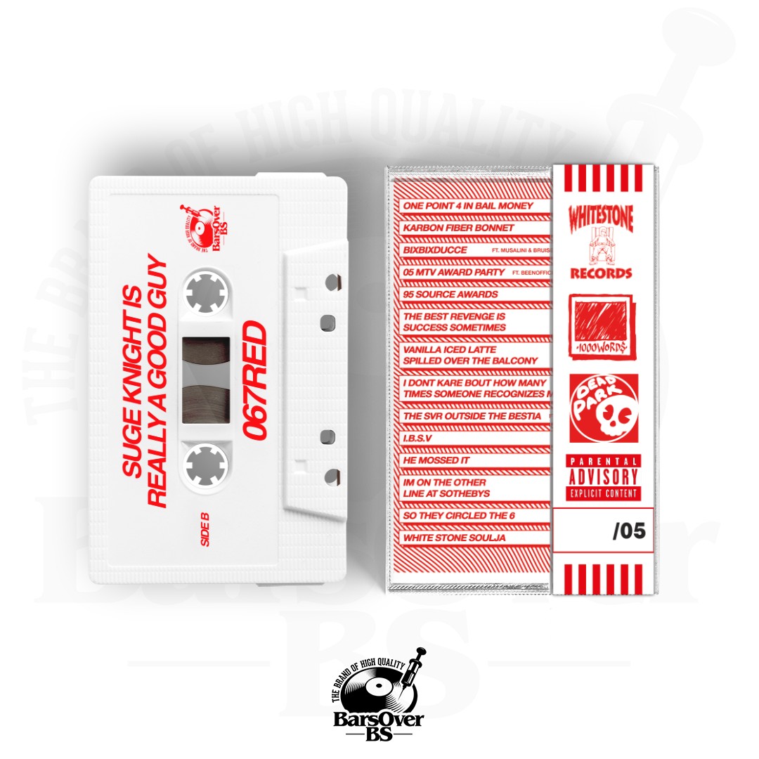 067RED - Suge Knight Is Really A Good Guy (Alternate Cover) (Cassette Tape With Obi Strip) (ONLY 5)