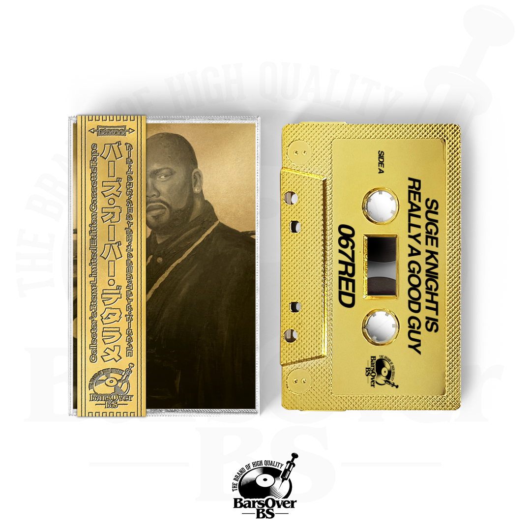 067RED - Suge Knight Is Really A Good Guy (Main Cover) (BarsOverBS Gold Tape) (ONLY 5) (ONE PER PERSON)