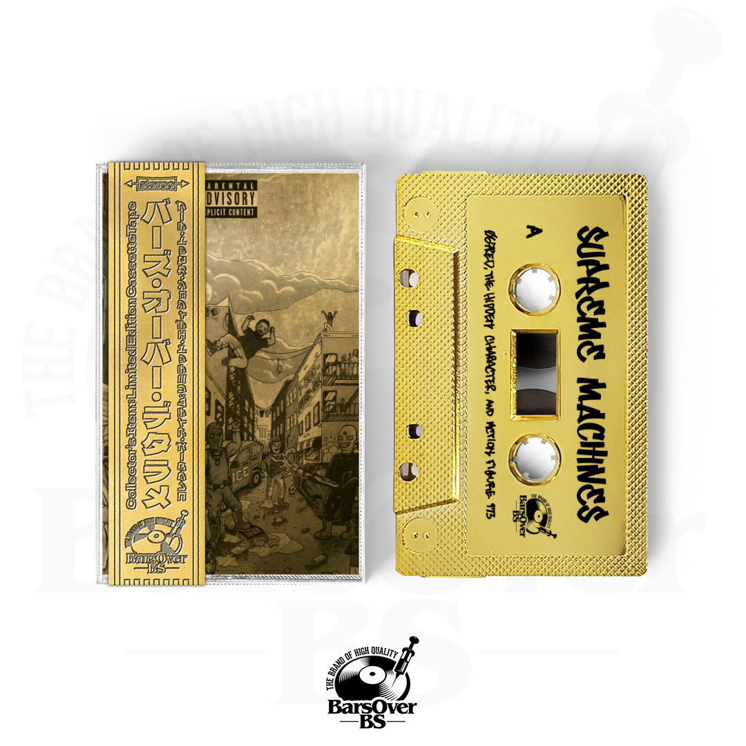 The Hidden Character x Action Figure x 067Red - Supreme Machines Presented By 1000 Words (BarsOverBS Gold Tape) (Alternate Cover) (ONE PER PERSON) (ONLY 5)