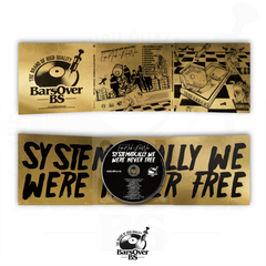 Estee Nack x Boneweso - Systematically We Were Never Free (BarsOverBS Gold Digipak CD) (Glass Mastered CD) (Standard Artwork) (ONE PER PERSON/HOUSEHOLD)