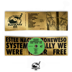 Estee Nack x Boneweso - Systematically We Were Never Free (BarsOverBS Gold Digipak CD) (SquatDeadFace x Kipdafog Alt Artwork) (ONE PER PERSON/HOUSEHOLD)