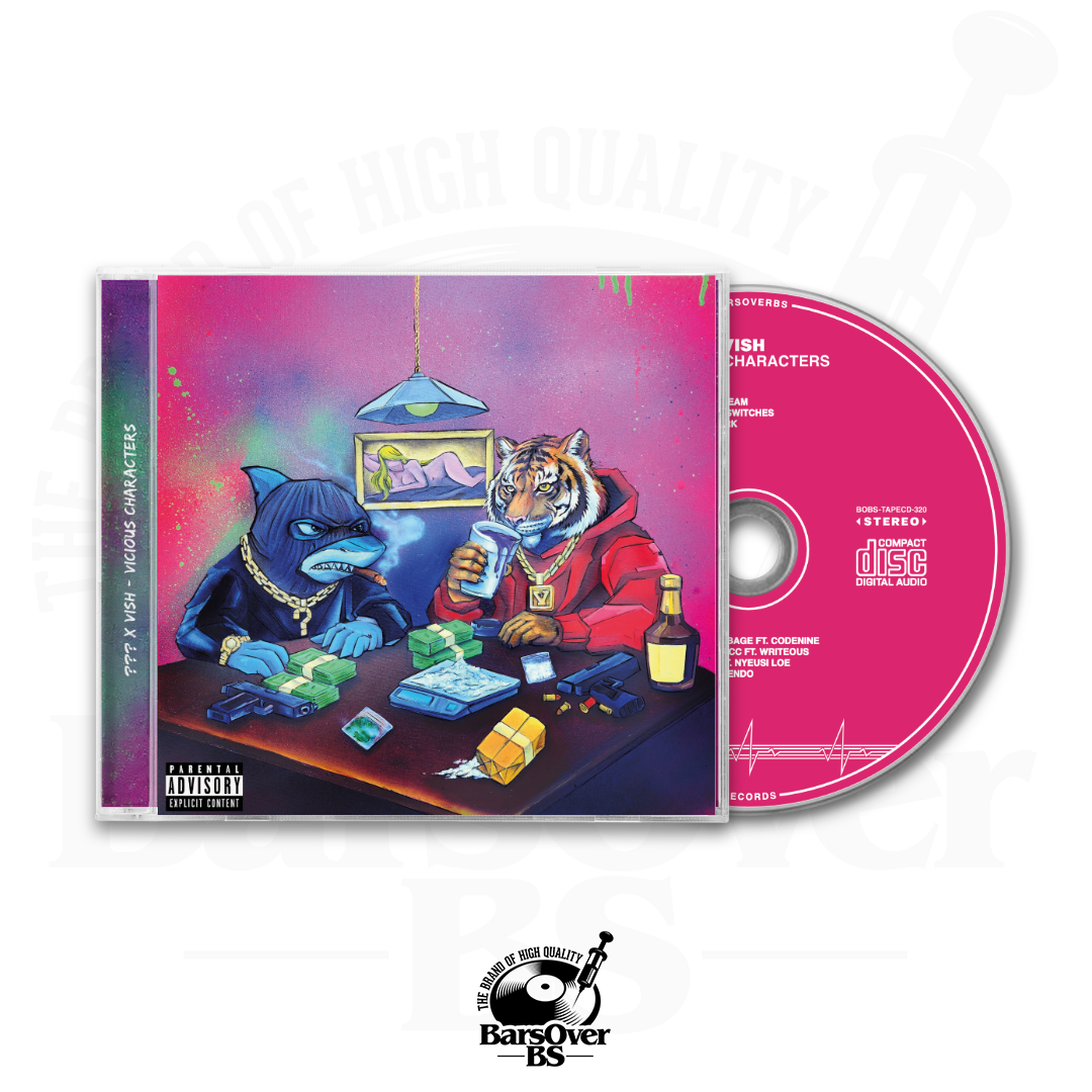 The Hidden Character x Vish - Vicious Characters (Jewel Case CD)
