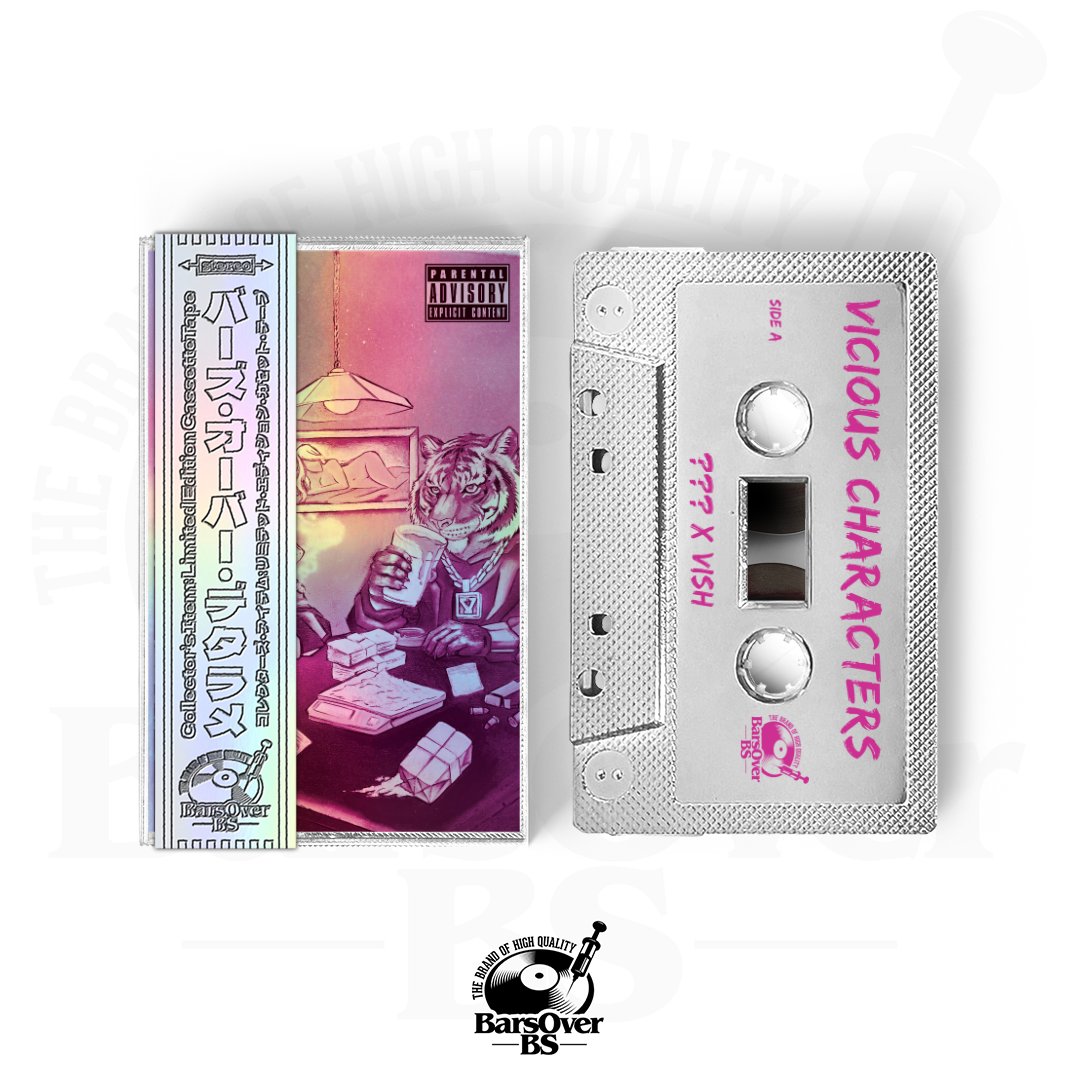 The Hidden Character x Vish - Vicious Characters (BarsOverBS Holographic Tape) (ONE PER PERSON)