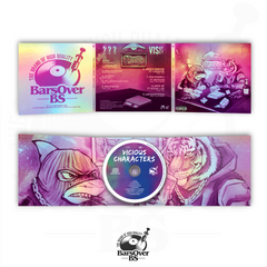 The Hidden Character x Vish - Vicious Characters (BarsOverBS Holographic Digipak CD) (ONE PER PERSON)