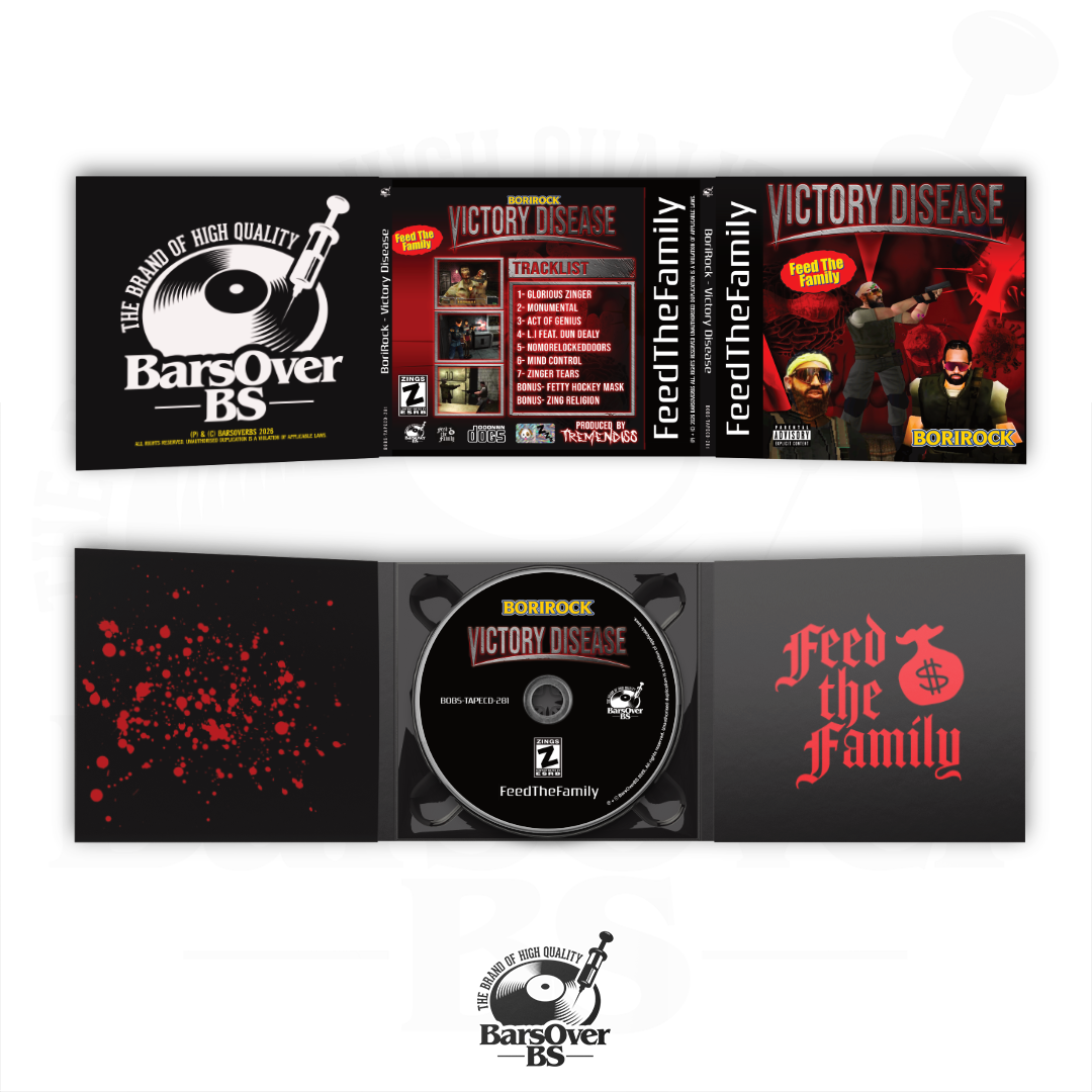 BoriRock - Victory Disease (Digipak CD With Obi Strip) (2 Bonus Tracks + Instrumentals!!) (Alternate Cover)