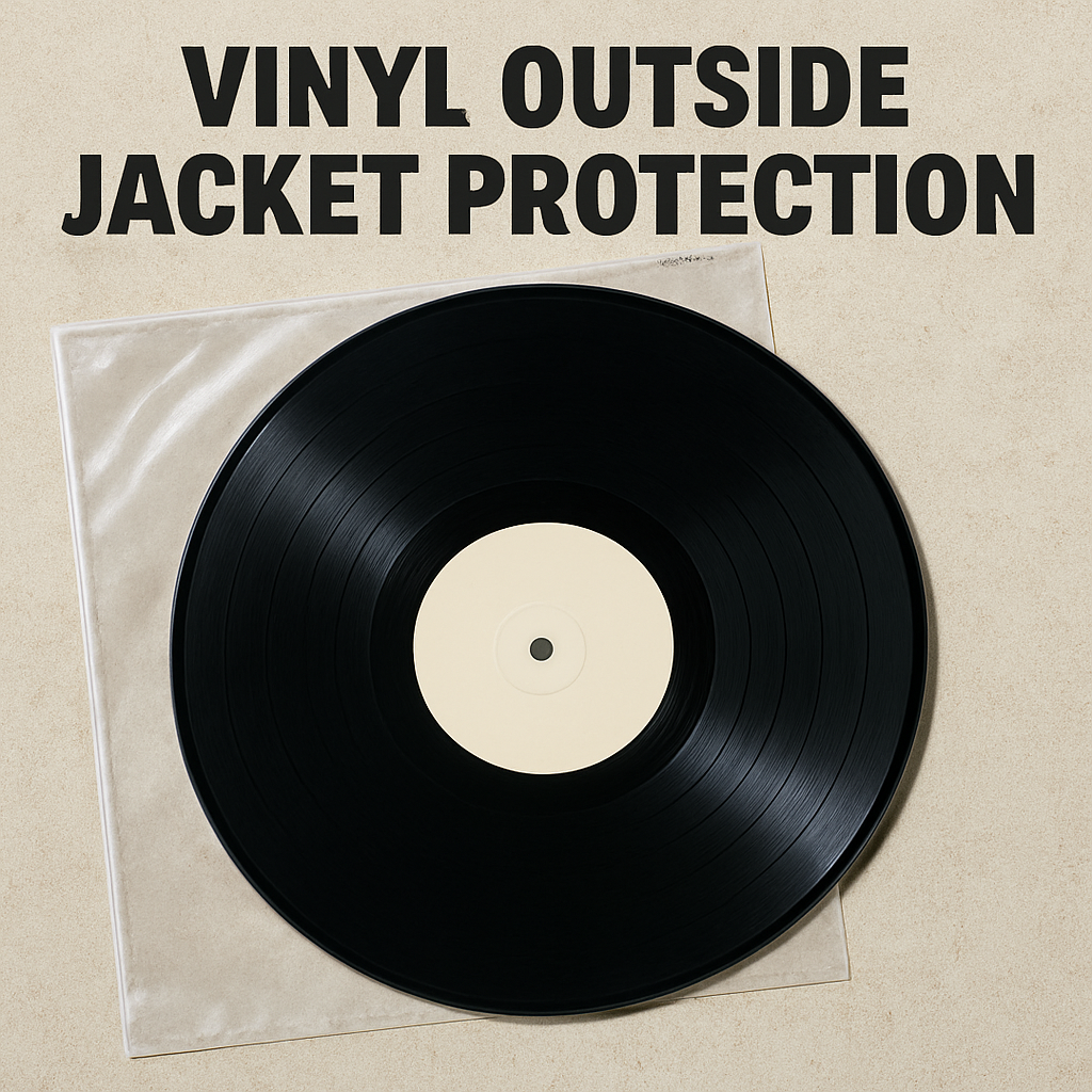 Remove Vinyl From Jacket For Protection + Insert Into Plastic Sleeve (READ DETAILS)